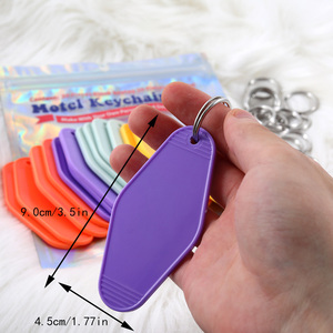 Bán sỉ tùy chỉnh motel Keychain trống khách sạn Keychain cho món quà - Product Image 3