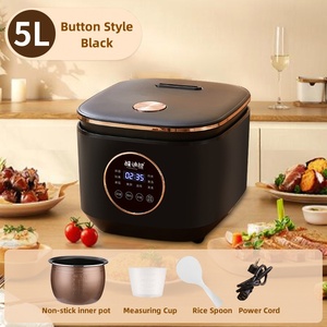 Nồi cơm điện nấu ăn thông minh 5L Nồi cơm điện đa năng Nồi cơm điện mini bền đường thấp - Product Image 5