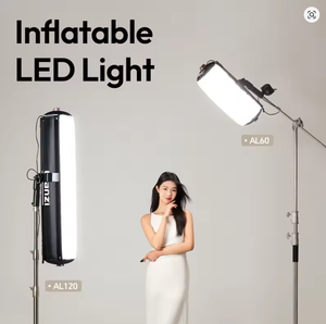 Ulanqi Al120 Luce LED Gonfiabile 2700k-65000 Luce Morbida Bicolore con Maniglia Controllo Applicazione Portatile per Fotografia Studio - Product Image 2