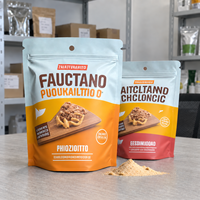 Sachet Doypack Personnalisé Imprimé de Qualité Alimentaire avec Fermeture Éclair Refermable et Trou de Suspension pour Poudre d'Assaisonnement et Emballage de Snacks – Pochette Autoportante