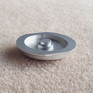 Etiqueta Decorativa de Aluminio con Patrón de CD de Forma Especial, Corte CNC Antiguo Personalizado Profesional para Auriculares de Audio - Product Image 5