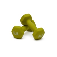 Haltères en néoprène antidérapants pour femmes, pour la maison, la salle de sport, les exercices aérobiques, couleur personnalisée, OEM