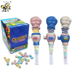 Groothandel Nieuwe Boksen Snoep Speelgoed Cartoon Vuistbuis Gevuld Sweet China Candy Speelgoed Kids