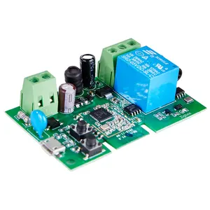 Module d'interrupteur de lumière moteur intelligent WiFi 1CH 5V 12V 32V 220V AC DC Télécommande Google Home Tuya Zigbee Commutateur relais 1 canal