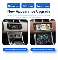 Radio de coche de 10,25 "para Land Rover Range Rover Sport L494 2013-2017 Android 13 reproductor de vídeo Multimedia ESTÉREO AUTOMÁTICO navegación GPS