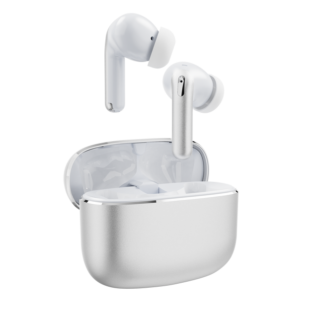ANC Wireless Earbuds In-Ear ENC Noise Cancelling Metal TWS Earphones