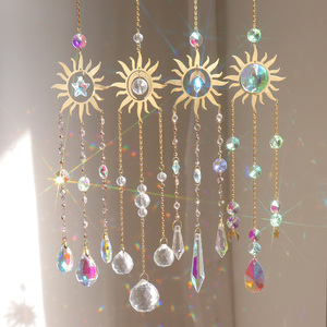 Atrapasoles de Cristal de Alta Calidad al por Mayor, Atrapasoles Colgantes, Campanas de Viento, Adornos Colgantes para Ventanas - Product Image 3