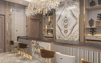 Vitrine de présentation de bijoux en acier inoxydable, personnalisée, de luxe, robuste, écologique, recyclable, étanche, avec éclairage LED