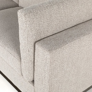 ATUNUS sofá seccional modular nórdico de plumas fácil y conveniente salas de estar cómodo sofá blanco con Chaise - Product Image 4