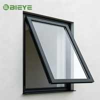 Ventana de Aluminio de Apertura Exterior con Rotura de Puente Térmico de Grado Villa de Lujo, Vidrio de Alto Rendimiento para Diseño de Paredes Exteriores