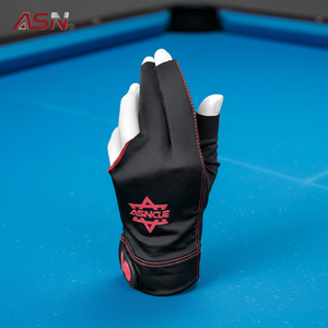 Gants ASN-ST E-H01 à trois doigts, respirants, antidérapants, en nylon de haute qualité, légers, durables, pour le snooker, le <span class=keywords><strong>billard</strong></span> et le jeu de la queue. - Product Image 6