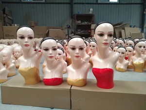 Nouveau mannequin de tête et de corps double épaule pour perruques, modèle <span class=keywords><strong>photo</strong></span>, fabriqué en Europe et en Amérique - Product Image 6