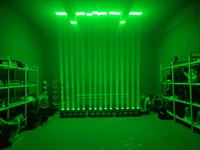 Barra de Luces LED RGBL Tornado Móvil de 5x120w para Interiores con Anillo Hola para DJ y Bares