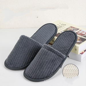 Men <b>Women</b> Disposable Hotel <b>Slippers</b> Cotton Slides <b>Home</b> Travel SPA <b>Slipper</b> Hospitality Cheap Footwear - Product Image 3