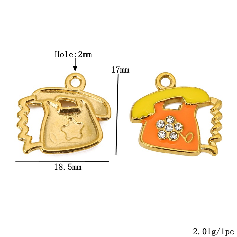 Téléphone jaune