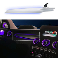 Éclairage d'ambiance pour tableau de bord côté passager, garniture de tableau de bord, éclairage d'ambiance pour Mercedes Benz Classe C W205 GLC X253, conduite à droite