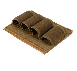 Fábrica em Estoque Paintball Revista Bolsa MOLLE 4 Rodada Munição Suporte para Colete Tático Durável Shell <span class=keywords><strong>Bag</strong></span> - Product Image 6