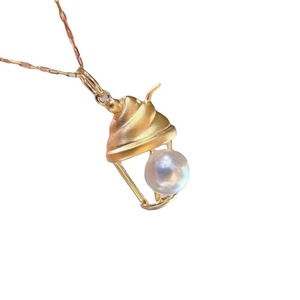 จี้เงินแท้ S925 แบบ DIY รูปทรงไอศกรีม สำหรับใส่ลูกปัดกลมขนาด 6-7 มม. รุ่น Pearl 30431 - Product Image 5