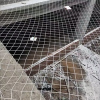 Filet de sécurité pour balcon de chantier pour enfants, vente directe, taille personnalisable, barrière de protection robuste