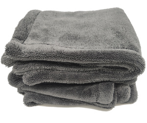 Serviette <span class=keywords><strong>de</strong></span> séchage <span class=keywords><strong>de</strong></span> voiture en microfibre grande taille à boucles torsadées, <span class=keywords><strong>chiffon</strong></span> absorbant pour lavage et <span class=keywords><strong>nettoyage</strong></span> <span class=keywords><strong>de</strong></span> voiture 1200gsm 1300gsm 1400gsm - Product Image 2