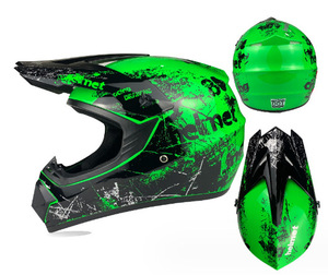 Casques de Course Tout-Terrain en ABS Casque de Motocross Intégral Homologué <span class=keywords><strong>DOT</strong></span> - Product Image 5