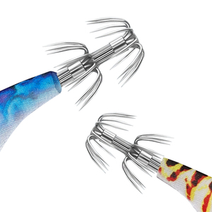 Palmer 9cm 7g Luminous <strong>Squid</strong> <strong>Jig</strong> Lures Wood Shrimp <strong>Squid</strong> Fishing Lure Saltwater Fishing Bait Glow <strong>Squid</strong> <strong>Jig</strong> - Product Image 4