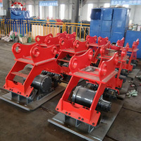 Compacteur Vibratoire Hydraulique Robuste pour Excavatrice avec Roulement et Engrenage pour Fondations de Barrages Hyundai R90-100 de 5 à 10 Tonnes