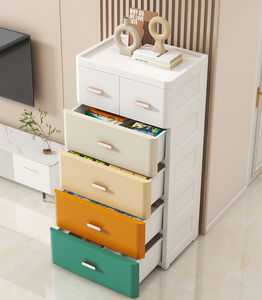 Armoire de rangement et tiroir en <span class=keywords><strong>plastique</strong></span> coloré commode de cuisine jouets armoire placard commodes <span class=keywords><strong>6</strong></span> <span class=keywords><strong>tiroirs</strong></span> meubles de chambre - Product Image 6