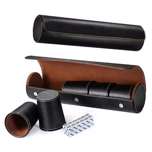 Juego de <span class=keywords><strong>dados</strong></span> para beber de mentirosos de <span class=keywords><strong>Casino</strong></span> Juego de tazas de <span class=keywords><strong>dados</strong></span> con forro de fieltro marrón Cuero con 25 <span class=keywords><strong>dados</strong></span> - Product Image 1