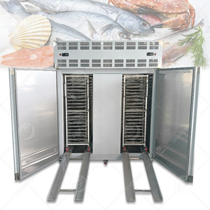 ORME Industrial Seafood Chiller Freezer Vertical Nitrogênio Líquido Frango Carne Explosão Freezer Gabinete para Venda - Product Image 1