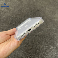 Coque transparente pour iPhone 14 Pro, coque transparente pour iPhone 16 Pro Max, coque magnétique pour iPhone, coque transparente