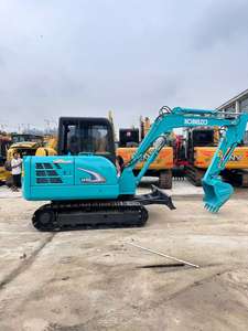 KOBELCO Sk60 Mini excavadora de alta calidad 6ton peso operativo maquinaria de construcción sobre orugas con caja de cambios de Motor de núcleo para la venta - Product Image 6