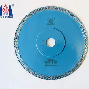 Disco de corte de diamante ultrafino, hoja de sierra circular tipo pez, segmento de borde, granito, hormigón, acero, uso seco, OEM personalizable - Product Image 1