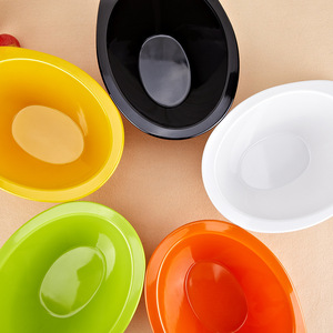 A5 Colorful Imitation Ceramic Bowl Set For Condiments And Salad Party Use - Product Image 2