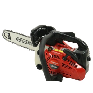 Tronçonneuse à essence 2500, tronçonneuse à chaîne 25CC, petite mini tronçonneuse avec guide-chaîne de 10 pouces + chaîne - Product Image 1