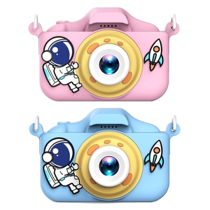 KAMPHO 1080P küçük eğlenceli Selfie çocuklar için Video kamera çocuk tulumları erkek kız astronotlar promosyon hediyeler - Product Image 1