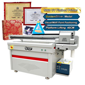 लेटॉप 9060 ए 1 यूव मशीन प्रिंटिंग प्लॉट उच्च-सटीकता इंकजेट प्रिंटर फोन बैक स्टिकर कस्टम मिनी मोबाइल फोन त्वचा प्रिंटर - Product Image 1