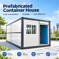 Maison préfabriquée pliable, appartement modulaire, atelier, bâtiment avec design moderne pour l'hébergement sur chantier