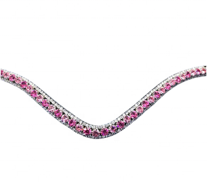 Diadema de cuero inglés con cristales brillantes para caballos, diadema de cuero de alta calidad para caballos, producto al mejor precio - Product Image 1