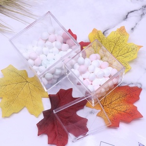 2*2*2 pulgadas fábrica corona de plástico de <span class=keywords><strong>caramelo</strong></span> de la caja de acrílico caja de dulces - Product Image 3