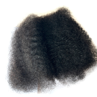 Cheveux humains 100% naturels, afro crépus bouclés en vrac pour tresses, torsades, dreadlocks, texture douce et naturelle, extensions de cheveux teintables