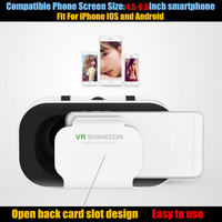 Lunettes originales de réalité virtuelle 3D, boîte stéréo rv, casque Google Cardboard, pour Smartphone IOS et Android, nouvel arrivage
