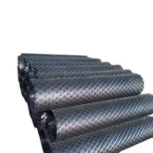 Aluminium-Gitter-Gitter Eisen sechseckig perforiert dekorativ erweitertes perforiertes Bildschirm Metallplatte