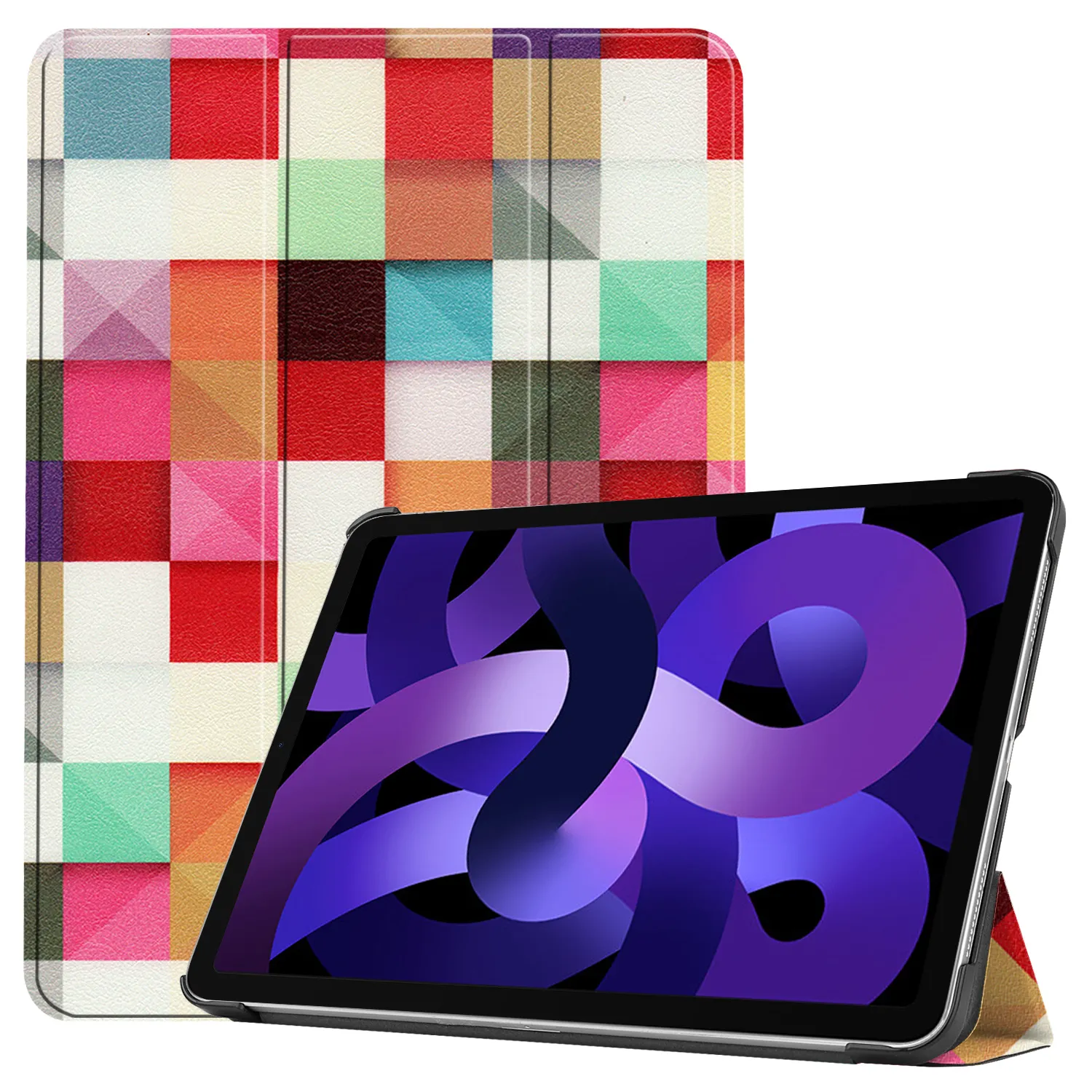Custodia per tablet magnetico intelligente con stampa personalizzata per iPad Air 11 2024 Cover antiurto per iPad Air 11 10.9 pollici