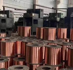 Alambre de magnesio de Aluminio revestido de cobre <span class=keywords><strong>CCAM</strong></span> 0,20-0,29mm Línea Telefónica, Conductor interno de línea de red - Product Image 2