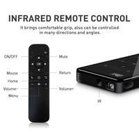 Salange P09 4K 3D DLP Full HD Projecteur Mobile Cinéma Domestique LED Proyector Portaflix Interactif Android Vidéo Smart Mini Projecteur Portable