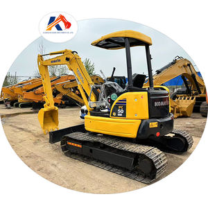 Venta caliente marca Komatsu PC50 PC55 Mini excavadora usada construcción excavadora máquina 5Ton mejor precio Original Japón usado en Stock - Product Image 1