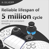 Module de réparation de joystick magnétique TMR réglable en tension JT13 PRO K-Silver anti-dérive pour PS4/PS5/Switch PRO JT13-009