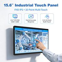 Ce PC industriel tout-en-un de 15,6 pouces est équipé du Wi-Fi 5 pour une réception de signal améliorée, Bluetooth 4.2, Android 12