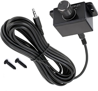 Control Remoto para Amplificador, Reemplazo de Perilla de Bajos, Puerto Jack de 3.5 mm, Kit de Control de Perilla de Bajos Universal con Cable de Conexión de 5 Metros